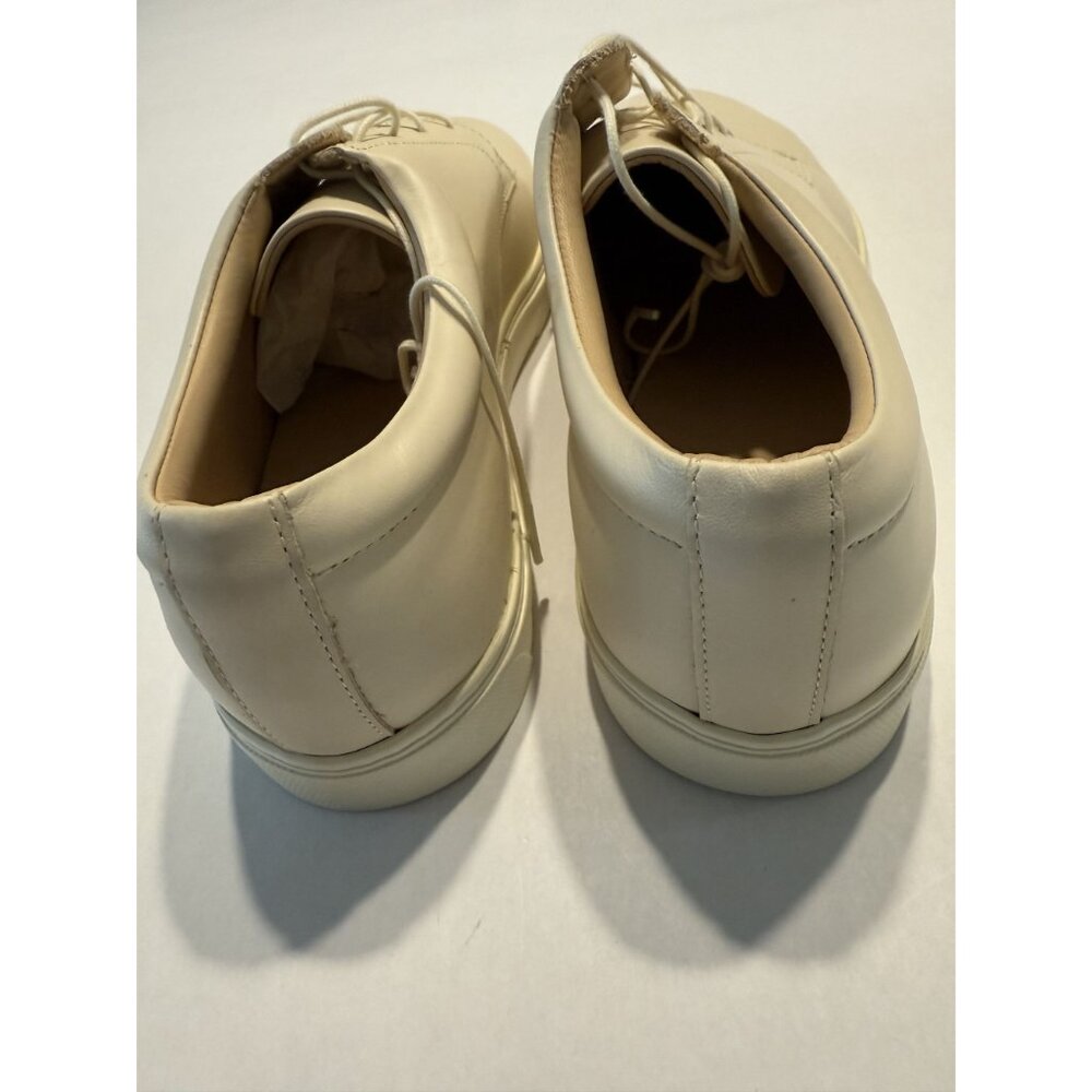 NIB Huckberry Nisolo Diego Low Top Sneaker Bone Mens Size 11.5 - Picture 5 of 9